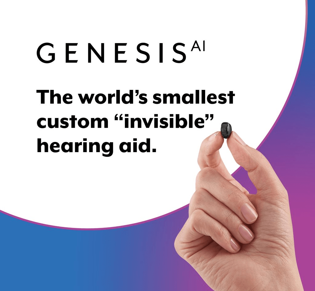 Genesis AI — the world's smallest custom invisible hearing aid
