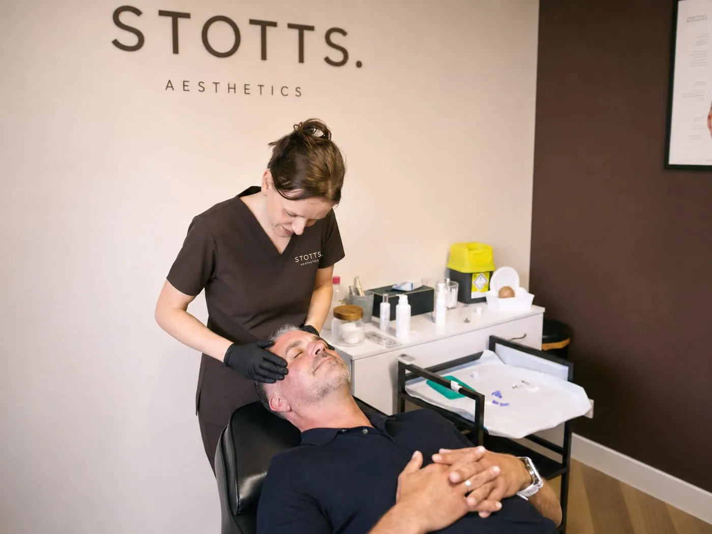 Inside the STOTTS. Aesthetics clinic — a treatment with Dr Siobhán Allen