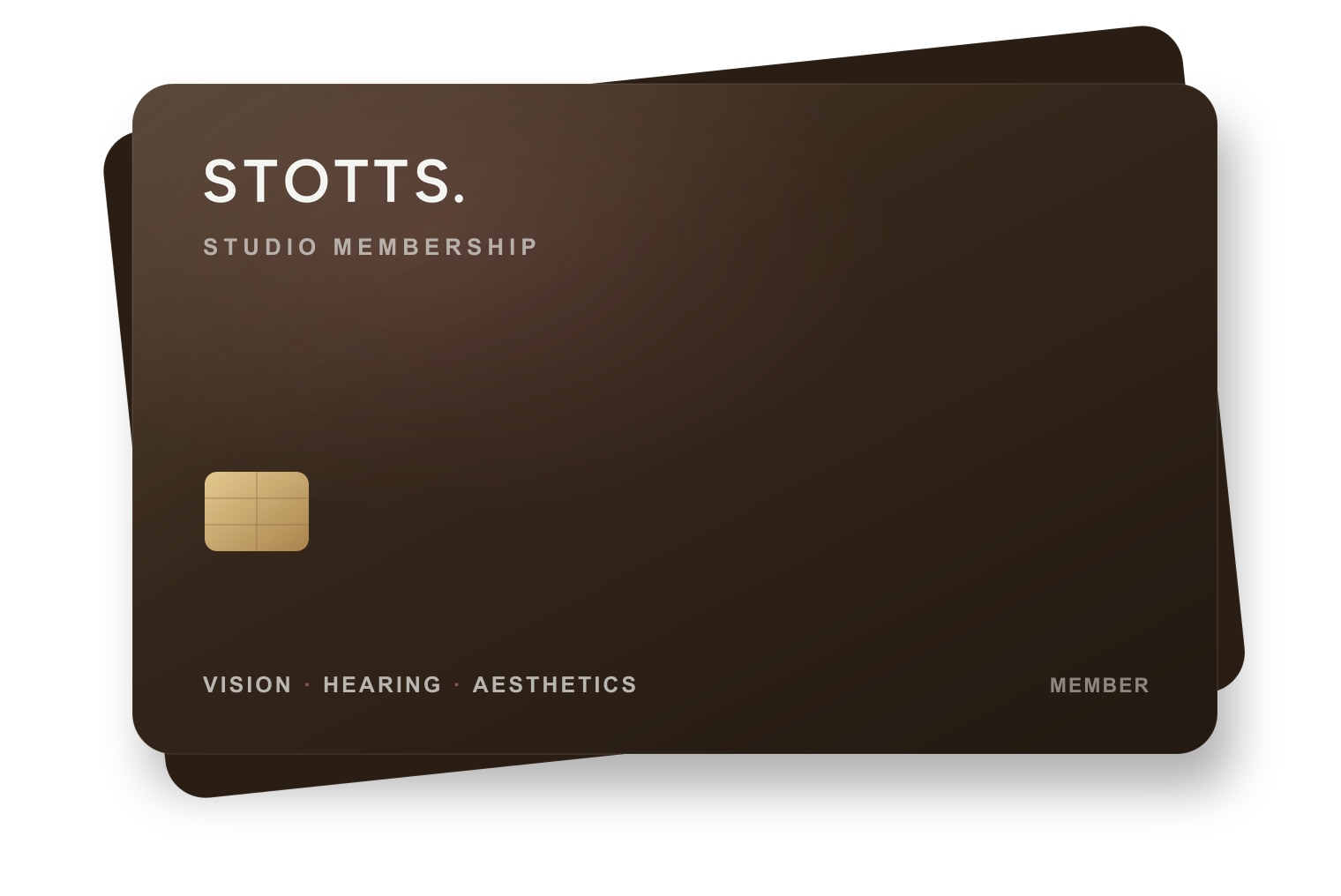 STOTTS. Membership card
