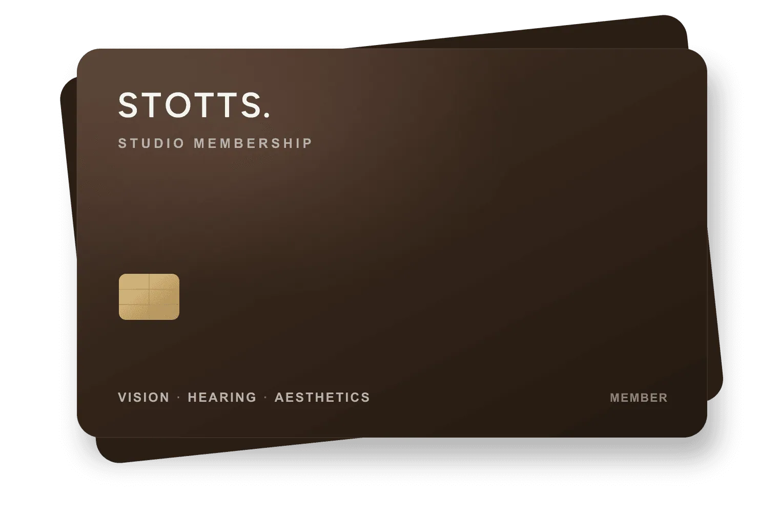 STOTTS. Membership card